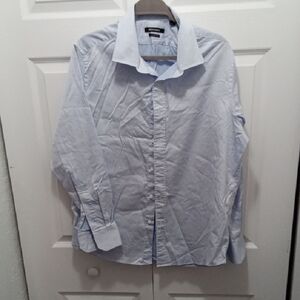 Blue Dress Shirt Classic Professional Style